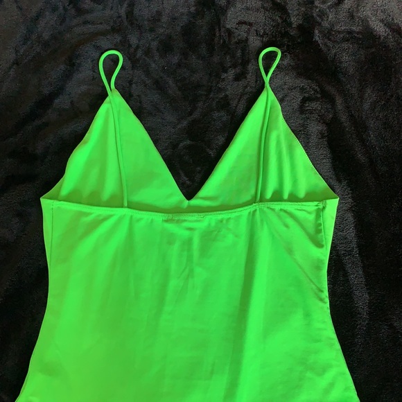 Lime Green Body Suit - Picture 5 of 6